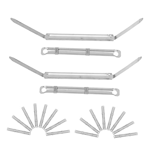 Homoyoyo 45 Sätze Metall Binder Clips Zwei Loch Abheftklammern für Dokumentenorganisation für Büro Schule und Zuhause Langlebig und Vielseitig Einsetzbar von Homoyoyo