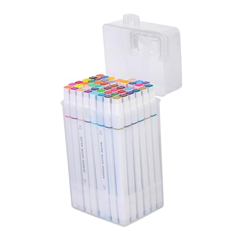 Homoyoyo 48 Stück Teiliges Doppelseitiges Marker Farben Alkoholbasierte Filzstifte für Studenten und Künstler Dicke und Dünne Spitzen Vielseitig für Zeichnen Malen DIY kunst und Homoyoyo 48 Stück Teiliges Doppelseitiges Marker Farben Alkoholbasierte Filzstifte für Studenten und Künstler Dicke und Dünne Spitzen Vielseitig für Zeichnen Malen DIY kunst und von Homoyoyo