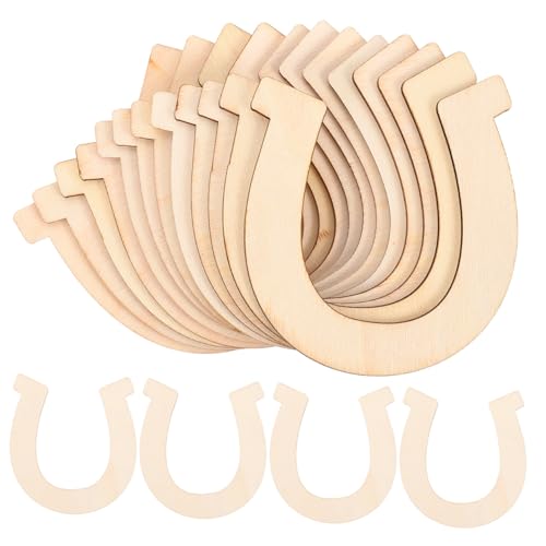 Homoyoyo 48 Stück Teiliges Holzanhänger Hufeisenform Unlackierte DIY Holzscheiben zum Bemalen und Basteln Leichte Langlebige Holzteile für Kreative und Festivaldekoration Homoyoyo 48 Stück Teiliges Holzanhänger Hufeisenform Unlackierte DIY Holzscheiben zum Bemalen und Basteln Leichte Langlebige Holzteile für Kreative und Festivaldekoration von Homoyoyo