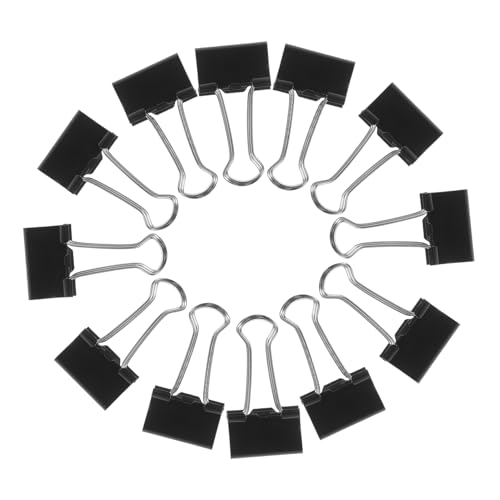 Homoyoyo 48 Stück Teiliges Kleine Metall Binderclips Langlebige Büroklammern für Dokumente und Papierorganisation Stabile Lange Klammern für Büro und Zuhause Homoyoyo 48 Stück Teiliges Kleine Metall Binderclips Langlebige Büroklammern für Dokumente und Papierorganisation Stabile Lange Klammern für Büro und Zuhause von Homoyoyo