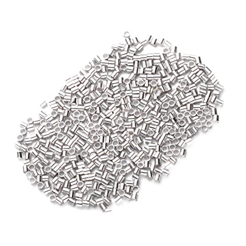Homoyoyo 4Packung Kupfer Abstandshalter Perlen Für DIY Schmuck Innenloch Für Armband Und Schmuckkabelanschlüsse Silberne Schmuckzubehör Für Bastelprojekte Homoyoyo 4Packung Kupfer Abstandshalter Perlen Für DIY Schmuck Innenloch Für Armband Und Schmuckkabelanschlüsse Silberne Schmuckzubehör Für Bastelprojekte von Homoyoyo