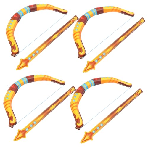 Homoyoyo 4Stücke Aluminiumfolienballons Bogen Arrow Dekorative Luftballons Für Partys Halloween Und Weihnachtsfeiern Für Cosplay Dekorationen von Homoyoyo