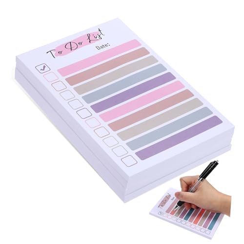 Homoyoyo 4Stücke Bunte To Do Listen Haftnotizen Papier Stark Haftend für Büro Schule und Zuhause Notizblöcke für Aufgaben und Ideen Homoyoyo 4Stücke Bunte To Do Listen Haftnotizen Papier Stark Haftend für Büro Schule und Zuhause Notizblöcke für Aufgaben und Ideen von Homoyoyo