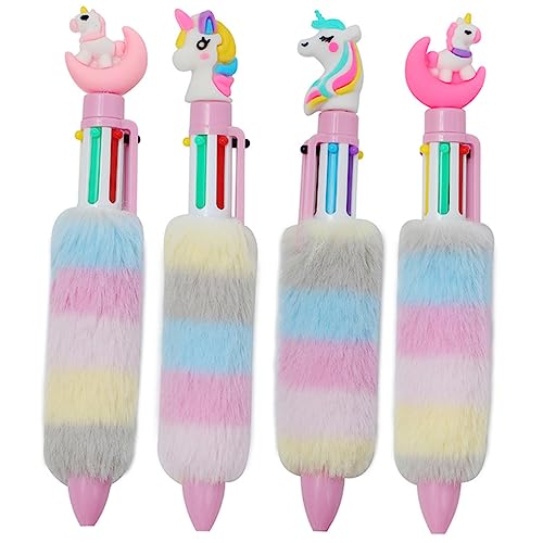 Homoyoyo 4Stücke Einhorn Kugelschreiber für Süße Druckkugelschreiber mit Pailletten Design für Schule und Leicht und Tragbar Langlebig Homoyoyo 4Stücke Einhorn Kugelschreiber für Süße Druckkugelschreiber mit Pailletten Design für Schule und Leicht und Tragbar Langlebig von Homoyoyo