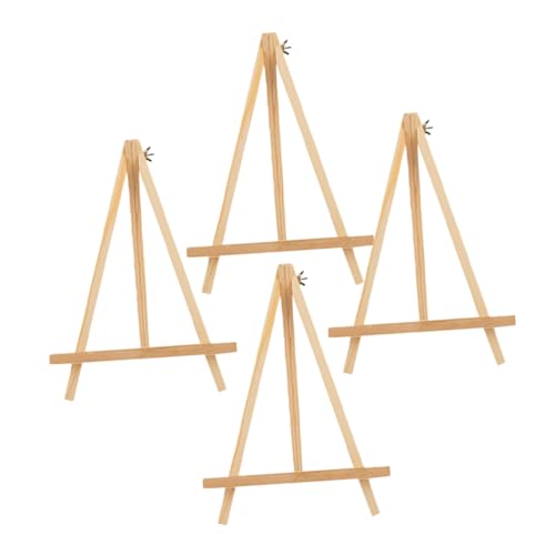 Homoyoyo 4Stücke Mini Staffelei Holz Für Malerei Tischstaffeleien Für Künstler Für Kunsthandwerk Und Display Homoyoyo 4Stücke Mini Staffelei Holz Für Malerei Tischstaffeleien Für Künstler Für Kunsthandwerk Und Display von Homoyoyo