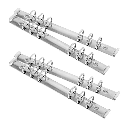 Homoyoyo 4Stücke Segmentierte Bindemittel für Kreatives Scrapbooking DIY Ringbuch Clips für Büro und Schule Praktische Klemmen für Lose und Schnelle Organisation Homoyoyo 4Stücke Segmentierte Bindemittel für Kreatives Scrapbooking DIY Ringbuch Clips für Büro und Schule Praktische Klemmen für Lose und Schnelle Organisation von Homoyoyo