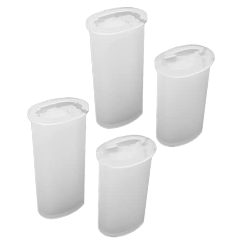 Homoyoyo 4Stücke Silikonformen für Feuerzeugabdeckung DIY Gießformen Hochwertigem Silikon für Designs Robust und Langlebig für Hellerabdeckungen von Homoyoyo