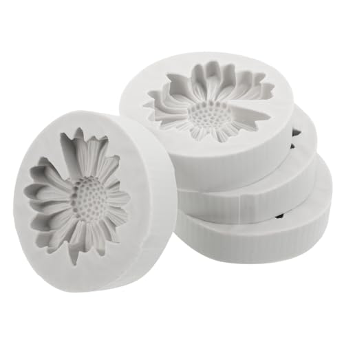 Homoyoyo 4Stücke Teilige Silikonform Wiederverwendbare Silikon Gießform für Handwerksprojekte Hitzebeständig für Auto und Bürodekoration DIY und Süßigkeiten Homoyoyo 4Stücke Teilige Silikonform Wiederverwendbare Silikon Gießform für Handwerksprojekte Hitzebeständig für Auto und Bürodekoration DIY und Süßigkeiten von Homoyoyo
