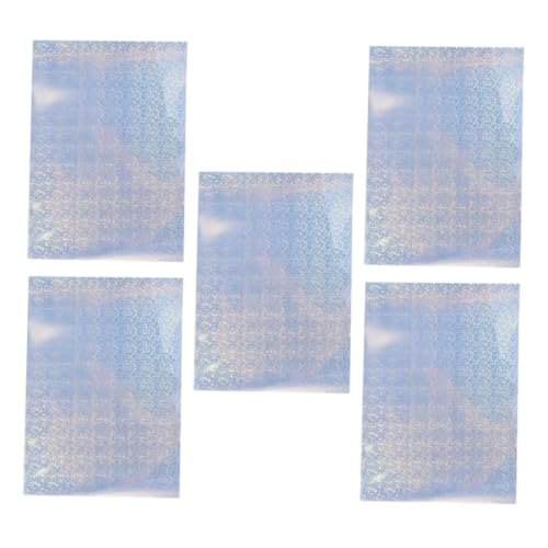 Homoyoyo 5 Blätter Wasserdichtes Fotopapier Glänzend Farbiges Foto Druckpapier Wasser Öl Kratzfest Für Basteln DIY Schnelle Trocknung Hochwertige Bildqualität von Homoyoyo