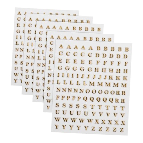 Homoyoyo 5 Bögen Kerzen Dekorationsbuchstaben Aufkleber Kleine Metallbuchstaben Scrapbooking Aufkleber Alphabet Abziehbilder Dekorative Aufkleber Kleine Aufkleber Buchstaben Homoyoyo 5 Bögen Kerzen Dekorationsbuchstaben Aufkleber Kleine Metallbuchstaben Scrapbooking Aufkleber Alphabet Abziehbilder Dekorative Aufkleber Kleine Aufkleber Buchstaben von Homoyoyo