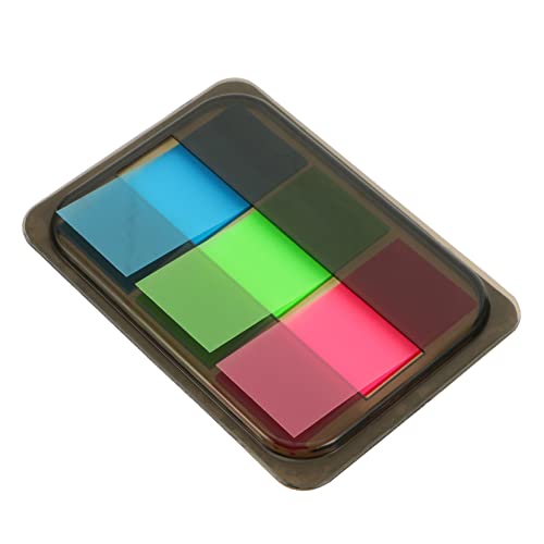 Homoyoyo 5 Boxen Fluoreszierende Sticky Index Tabs Boxen mit Haftenden Notizzetteln für Effizientes Organisieren Einfaches Markieren und Individuelles Planen für Büro und Zufällige Farbe von Homoyoyo