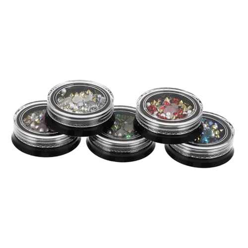 Homoyoyo 5 Boxen Nageldesign Strasssteine Blumen Nail Art Charms Metall Rosen Schmuck DIY für Fingernägel und Zehennägel Kombinationen Modisch und Vielseitig für Zuhause und Homoyoyo 5 Boxen Nageldesign Strasssteine Blumen Nail Art Charms Metall Rosen Schmuck DIY für Fingernägel und Zehennägel Kombinationen Modisch und Vielseitig für Zuhause und von Homoyoyo
