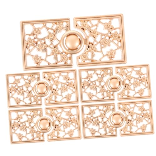 Homoyoyo 5 Paare Hanfu Metallknöpfe Vintage Clasp für Damenkleider Dekorative Schalverschlüsse Langlebige und Praktische Kleiderverschlüsse für DIY Projekte Homoyoyo 5 Paare Hanfu Metallknöpfe Vintage Clasp für Damenkleider Dekorative Schalverschlüsse Langlebige und Praktische Kleiderverschlüsse für DIY Projekte von Homoyoyo