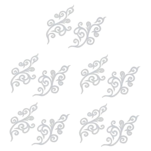 Homoyoyo 5 Paare Wolkenförmige Barock Stickerei Bügelflicken Vielseitige Applikationen für Hochzeit Bühnenauftritte Robuste Stickerei mit Künstlerischem Design Nähen Verzierung Homoyoyo 5 Paare Wolkenförmige Barock Stickerei Bügelflicken Vielseitige Applikationen für Hochzeit Bühnenauftritte Robuste Stickerei mit Künstlerischem Design Nähen Verzierung von Homoyoyo