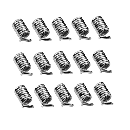 Homoyoyo 5 Packungen DIY Schmuckverbindungsstück Feder Karabiner Dunkelsilber für und Armbänder Leicht und Langlebig für Kreative Bastelprojekte Homoyoyo 5 Packungen DIY Schmuckverbindungsstück Feder Karabiner Dunkelsilber für und Armbänder Leicht und Langlebig für Kreative Bastelprojekte von Homoyoyo