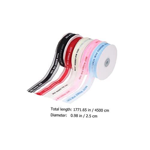 Homoyoyo 5 Rollen Satinband Breit Langes Dekoband für Geschenkverpackung Hochzeit Party Basteln in Hellblau Hellrosa Strapazierfähig und Farbecht Homoyoyo 5 Rollen Satinband Breit Langes Dekoband für Geschenkverpackung Hochzeit Party Basteln in Hellblau Hellrosa Strapazierfähig und Farbecht von Homoyoyo