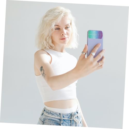 Homoyoyo 5 Rollen Selbstklebendes Strassband DIY Glitzersteine Schmuckband für Hochzeitsdeko Telefon Geschenk Vielseitiges Band in Regenbogenfarben Reihen Homoyoyo 5 Rollen Selbstklebendes Strassband DIY Glitzersteine Schmuckband für Hochzeitsdeko Telefon Geschenk Vielseitiges Band in Regenbogenfarben Reihen von Homoyoyo