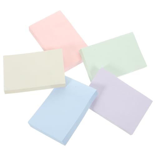 Homoyoyo 5 Sätze Fünf Sets Farbige Notizblöcke Abreißbare Haftnotizen Selbstklebende Notizpads für Büro Schule und Zuhause Tragbare Dekorative Memo Notizen für Wichtige Erinnerungen Homoyoyo 5 Sätze Fünf Sets Farbige Notizblöcke Abreißbare Haftnotizen Selbstklebende Notizpads für Büro Schule und Zuhause Tragbare Dekorative Memo Notizen für Wichtige Erinnerungen von Homoyoyo
