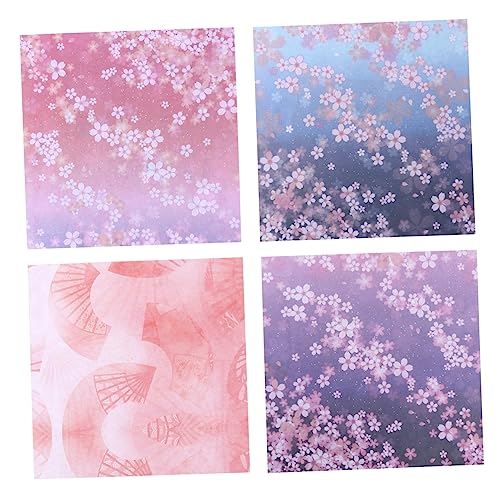 Homoyoyo 5 Sätze Origami Papier Set Doppelseitig Bedrucktes Quadratisches Faltpapier mit Blumendesign für DIY Bastelprojekte und Papierkunst Reißfest für Anfänger Geeignet Homoyoyo 5 Sätze Origami Papier Set Doppelseitig Bedrucktes Quadratisches Faltpapier mit Blumendesign für DIY Bastelprojekte und Papierkunst Reißfest für Anfänger Geeignet von Homoyoyo