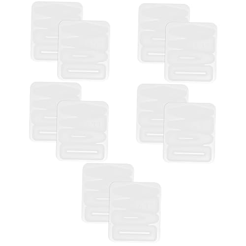 Homoyoyo 5 Sätze Silikon Diy Haarspangen Gießform Flexibles Bastelwerkzeug Für Haaraccessoires Kompatibel Mit Verschiedenen Gießmaterialien 2 Stück * 5 von Homoyoyo