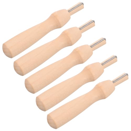 Homoyoyo 5 Sätze Teiliges Nadelfilzen Pen mit Ergonomischem Holzgriff Tragbares DIY Filz stickset für Handgemachte Bastelarbeiten und Originelles Trockenfilzen zu Hause und Unterwegs Homoyoyo 5 Sätze Teiliges Nadelfilzen Pen mit Ergonomischem Holzgriff Tragbares DIY Filz stickset für Handgemachte Bastelarbeiten und Originelles Trockenfilzen zu Hause und Unterwegs von Homoyoyo