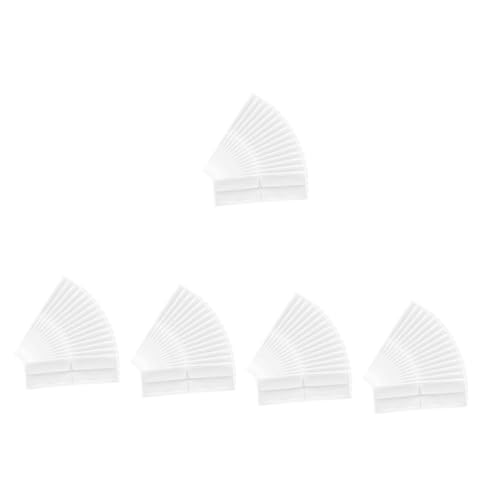 Homoyoyo 5 Sätze Wasserdichtes Klebstoffetikett Klebeetikettentaschen Etiketten Für Regale Klare Klebstoffschelf -tag -taschen Selbstklebende Index-etikettentaschen Pvc 4 Blätter * 5 von Homoyoyo