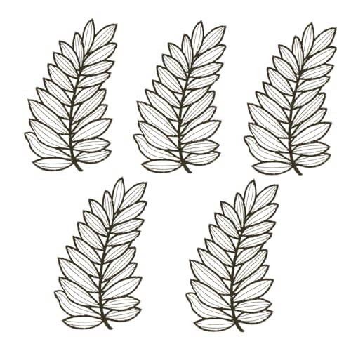 Homoyoyo 5 Stück Bestickte Blumen und Patches zum Aufnähen und Aufbügeln Farbintensive DIY Nähapplikationen für Jacken Rucksäcke Kleidung und Modische Textildekorationen von Homoyoyo