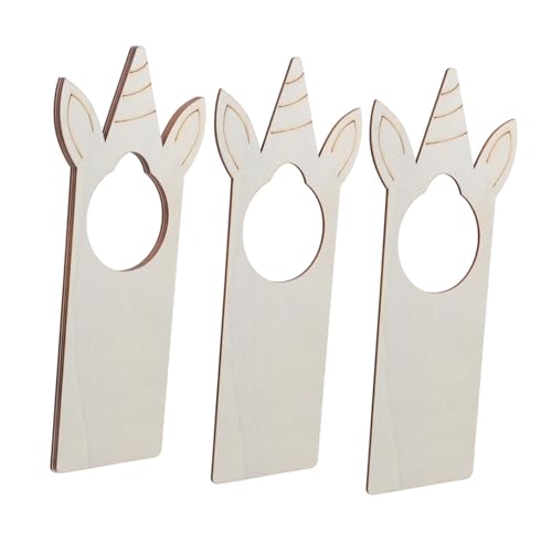 Homoyoyo 5 Stück Blank Türanhänger Teiliges aus Holz für DIY Hotel und Bürodekoration Sublimierbare Türschild Schilder zum Selbstgestalten Vielseitige Türknauf Hänger für Individuelle Wohn von Homoyoyo