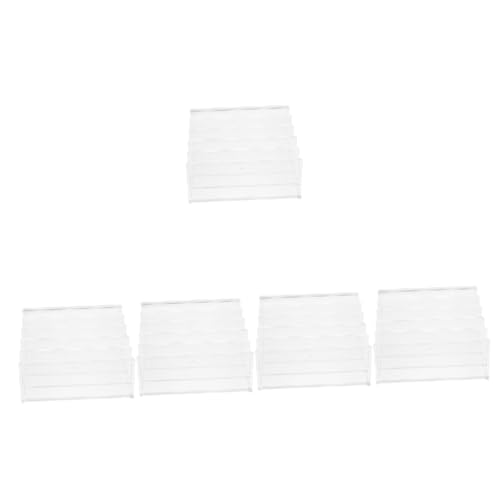 Homoyoyo 5 Stück Buchstütze aus Acryl Dekorativer Buchhalter für Schreibtisch und Regale Stabil und Vielseitig Einsetzbar für Dokumente Bücher und Zeitschriften für Büro und Zuhause von Homoyoyo