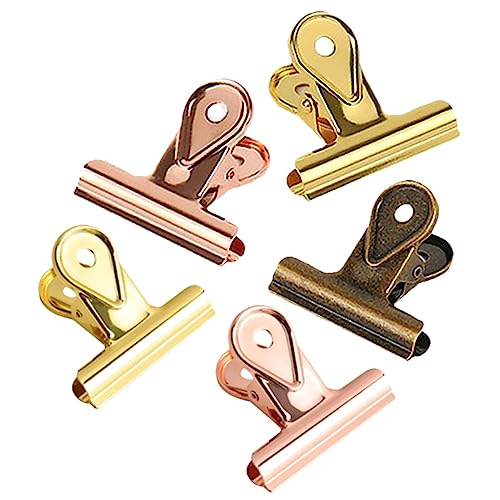 Homoyoyo 5 Stück Langes Schwanzclip -schreibwaren Für Organisation Schwanzclips Das Büro Kleine Bindeklammer Büroklammern Kleine Zwischenablage Größe Süße Bürovorräte Rostfreier Stahl von Homoyoyo