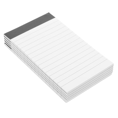 Homoyoyo 5 Stück Notizbuch Liniert Praktisch für Notizen und Tragbar Dickes Papier für Reibungsloses Schreiben für Bürobedarf und To Do Listen von Homoyoyo