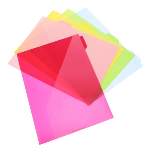 Homoyoyo 5 Stück Ordnerateibeutel Ordner mit Taschen Taschenschutz Trennblätter für Ordner Hefter mit Plastikhüllen Ordnertrenner mit Taschen und Laschen Hefter mit Trennwänden pp Homoyoyo 5 Stück Ordnerateibeutel Ordner mit Taschen Taschenschutz Trennblätter für Ordner Hefter mit Plastikhüllen Ordnertrenner mit Taschen und Laschen Hefter mit Trennwänden pp von Homoyoyo
