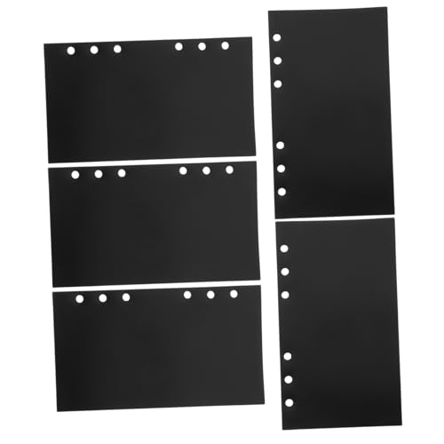 Homoyoyo 5 Stück PP Binder Taschen Teiliges Budget Planer Zubehör Langlebig Transparent Blau für Ringbuch Organizer Dokumententaschen von Homoyoyo