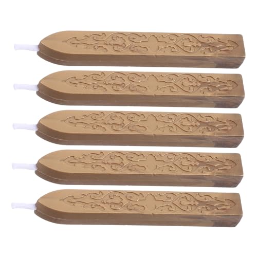 Homoyoyo 5 Stück Pfeilförmige Wachssticks mit Diy Wachsmalstifte für Siegel Umschlagversiegelung und Hochzeitseinladungen Glänzendes Retro Design für Persönliche Korrespondenz Homoyoyo 5 Stück Pfeilförmige Wachssticks mit Diy Wachsmalstifte für Siegel Umschlagversiegelung und Hochzeitseinladungen Glänzendes Retro Design für Persönliche Korrespondenz von Homoyoyo