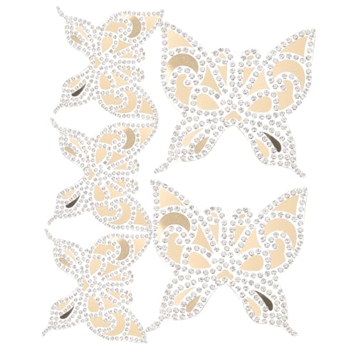 Homoyoyo 5 Stück Schmetterling Strass Bügelflicken Patches zum Aufbügeln Dekorative DIY Applikationen für Kleidung Hüte Jeans Mäntel Langlebig Hautfreundlich und Vielseitig Einsetzbar Homoyoyo 5 Stück Schmetterling Strass Bügelflicken Patches zum Aufbügeln Dekorative DIY Applikationen für Kleidung Hüte Jeans Mäntel Langlebig Hautfreundlich und Vielseitig Einsetzbar von Homoyoyo