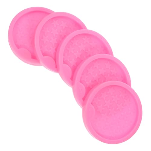 Homoyoyo 5 Stück Silikon Untersetzer Formen Wiederverwendbar für Epoxidharz DIY Kreative Resin Gießformen mit Antihaft Oberfläche für Persönliche Tischdekoration und Bastelprojekte Homoyoyo 5 Stück Silikon Untersetzer Formen Wiederverwendbar für Epoxidharz DIY Kreative Resin Gießformen mit Antihaft Oberfläche für Persönliche Tischdekoration und Bastelprojekte von Homoyoyo