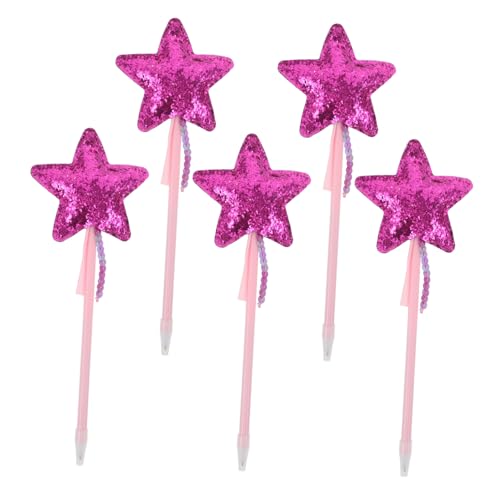 Homoyoyo 5 Stück Star Kugelschreiber mit Glitzerstern Kawaii Cartoon Design Weicher Pu-griff Komfortables Schreiben für Schule Büro Studenten Geschenkidee Homoyoyo 5 Stück Star Kugelschreiber mit Glitzerstern Kawaii Cartoon Design Weicher Pu-griff Komfortables Schreiben für Schule Büro Studenten Geschenkidee von Homoyoyo