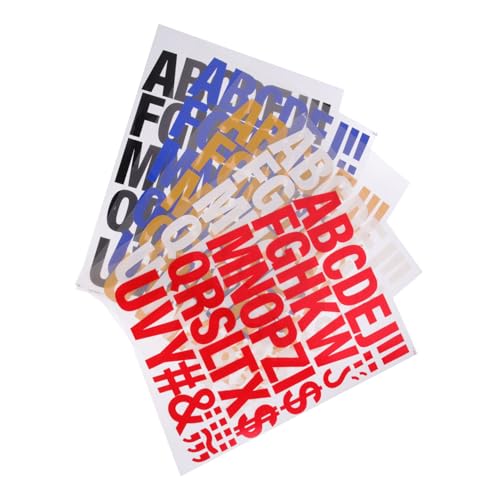 Homoyoyo 5 Stück Teiliges Bügelbuchstaben Patches Leichte Flexible Stoffaufnäher zum Aufbügeln und Aufnähen Kleidung Jeans Taschen DIY Textildekor Gelb Blau Rot Homoyoyo 5 Stück Teiliges Bügelbuchstaben Patches Leichte Flexible Stoffaufnäher zum Aufbügeln und Aufnähen Kleidung Jeans Taschen DIY Textildekor Gelb Blau Rot von Homoyoyo