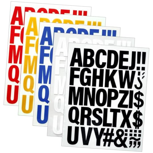 Homoyoyo 5 Stück Teiliges Bunte Bügelbuchstaben Patches zum Aufnähen und Aufbügeln Strapazierfähige Stoffapplikationen für Kleidung Abdecken und DIY Textil Dekoration Leicht und Kompakt Homoyoyo 5 Stück Teiliges Bunte Bügelbuchstaben Patches zum Aufnähen und Aufbügeln Strapazierfähige Stoffapplikationen für Kleidung Abdecken und DIY Textil Dekoration Leicht und Kompakt von Homoyoyo