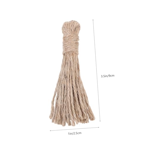 Homoyoyo 5 Stück Teiliges DIY Holzperlen tassel Anhänger Natürliche Handgefertigte Quasten Deko für Kreative Bastelprojekte Vielseitige Schmuck Wohnaccessoires Zubehör von Homoyoyo