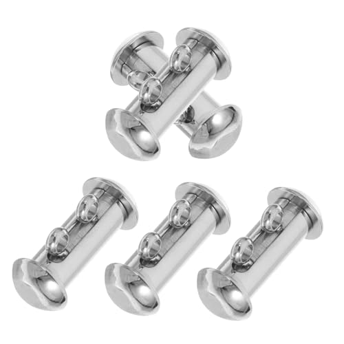Homoyoyo 5 Stück Teiliges Edelstahl Doppelreihiges Sicherer Mehrlagiger Ketten Armbandverschluss Robust Korrosionsbeständig für DIY Schmuckgestaltung und Alltagsschmuck Homoyoyo 5 Stück Teiliges Edelstahl Doppelreihiges Sicherer Mehrlagiger Ketten Armbandverschluss Robust Korrosionsbeständig für DIY Schmuckgestaltung und Alltagsschmuck von Homoyoyo
