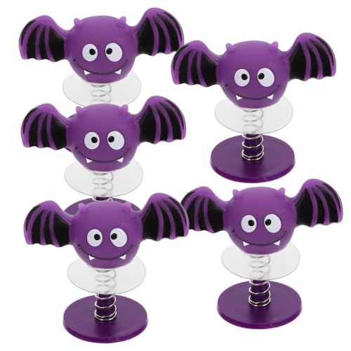 Homoyoyo 5 Stück Teiliges Halloween Federspielzeug Lustige Hüpfende Fledermausfiguren aus Sicherem Bunte Party Mitgebsel für Kindergeburtstag Büro und Heimdekoration Kreative Geschenkideen Homoyoyo 5 Stück Teiliges Halloween Federspielzeug Lustige Hüpfende Fledermausfiguren aus Sicherem Bunte Party Mitgebsel für Kindergeburtstag Büro und Heimdekoration Kreative Geschenkideen von Homoyoyo