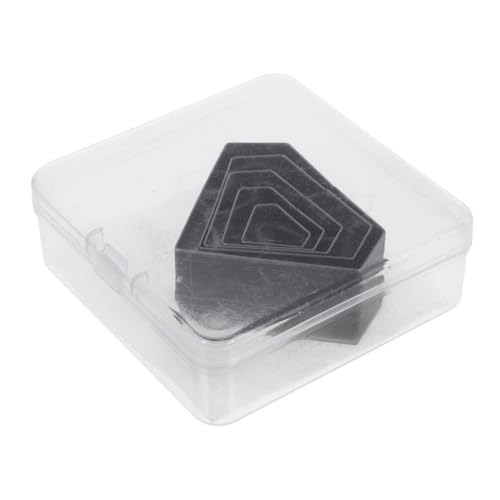 Homoyoyo 5 Stück Teiliges Leder lochstanzer Robustem Stahl Präzise Lederstanzformen für DIY Geeignet für Gürtel Taschen Brieftaschen Saubere Schnittkanten ohne Markierungen Homoyoyo 5 Stück Teiliges Leder lochstanzer Robustem Stahl Präzise Lederstanzformen für DIY Geeignet für Gürtel Taschen Brieftaschen Saubere Schnittkanten ohne Markierungen von Homoyoyo