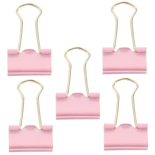 Homoyoyo 5 Stück Teiliges Mittelgroße Mehrzweck Büroklammern Metall Binder Clips für Akten Dokumente Kabel und Papiere Langlebig und Farblich Beständig Praktische Organisationshilfe Homoyoyo 5 Stück Teiliges Mittelgroße Mehrzweck Büroklammern Metall Binder Clips für Akten Dokumente Kabel und Papiere Langlebig und Farblich Beständig Praktische Organisationshilfe von Homoyoyo