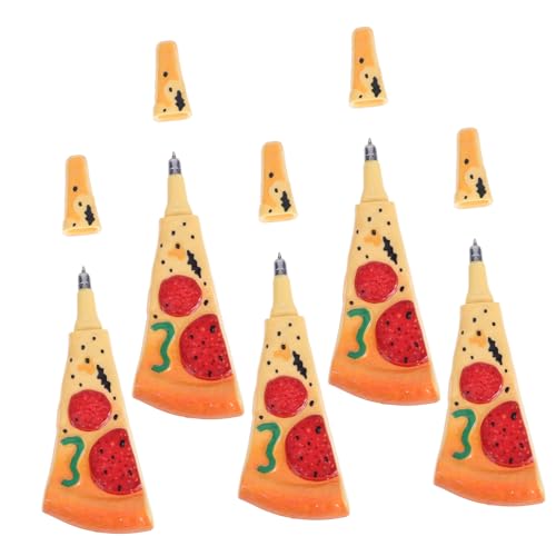 Homoyoyo 5 Stück Teiliges Pizza Kugelschreiber Originelle Food Form Schreibstifte mit Langlebigem Tintenhalter Kreative Geschenkidee für Schule Büro und Pizza Vielseitig Einsetzbar Homoyoyo 5 Stück Teiliges Pizza Kugelschreiber Originelle Food Form Schreibstifte mit Langlebigem Tintenhalter Kreative Geschenkidee für Schule Büro und Pizza Vielseitig Einsetzbar von Homoyoyo