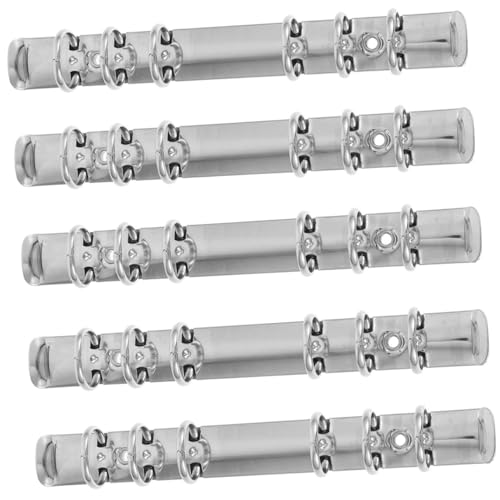 Homoyoyo 5 Stück Teiliges Ringbuch mechanismus Binder Inserts Metall Binder Clip für DIY Notizbuch Dokumentenaufbewahrung Leicht Langlebig für Büro Schule und Zuhause Homoyoyo 5 Stück Teiliges Ringbuch mechanismus Binder Inserts Metall Binder Clip für DIY Notizbuch Dokumentenaufbewahrung Leicht Langlebig für Büro Schule und Zuhause von Homoyoyo
