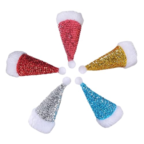 Homoyoyo 5 Stück Teiliges Weihnachtsmützen Besteckbeutel aus Tischdekoration für Weihnachten Schützende Besteckhüllen für Messer Löffel Dekorative Flaschenhauben für Festliche Partys Homoyoyo 5 Stück Teiliges Weihnachtsmützen Besteckbeutel aus Tischdekoration für Weihnachten Schützende Besteckhüllen für Messer Löffel Dekorative Flaschenhauben für Festliche Partys von Homoyoyo