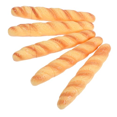 Homoyoyo 5 Stück Teiliges Witzige Baguette Kugelschreiber Realistische Perfektes Schreibgerät für Büro und Schule Kreative Schreibtischdekoration Leichte und Tragbare Stifte für von Homoyoyo