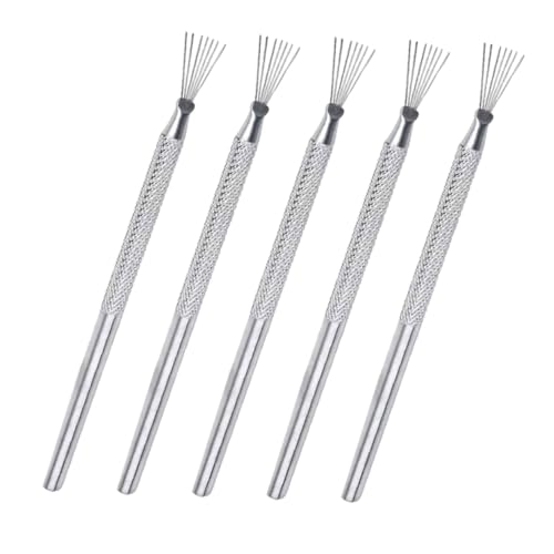 Homoyoyo 5 Stück Teiliges von Modellierwerkzeugen Rostfreiem Stahl für Multifunktionale Nadel und Texturwerkzeuge für Präzises Schnitzen Modellieren und Detailarbeiten für Anfänger und Homoyoyo 5 Stück Teiliges von Modellierwerkzeugen Rostfreiem Stahl für Multifunktionale Nadel und Texturwerkzeuge für Präzises Schnitzen Modellieren und Detailarbeiten für Anfänger und von Homoyoyo