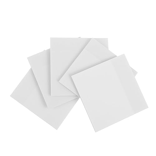 Homoyoyo 5 Stück Transparente Selbstklebende Notizblätter Wiederverwendbare Memo Pads für Büro Schule und Zuhause für Notizen und Markierungen Homoyoyo 5 Stück Transparente Selbstklebende Notizblätter Wiederverwendbare Memo Pads für Büro Schule und Zuhause für Notizen und Markierungen von Homoyoyo